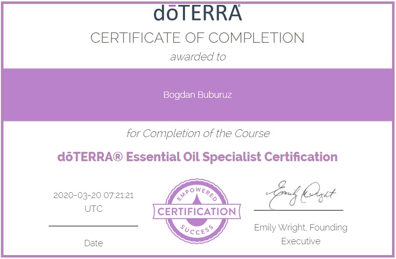 dōTERRA® Essential Oil Safety Course